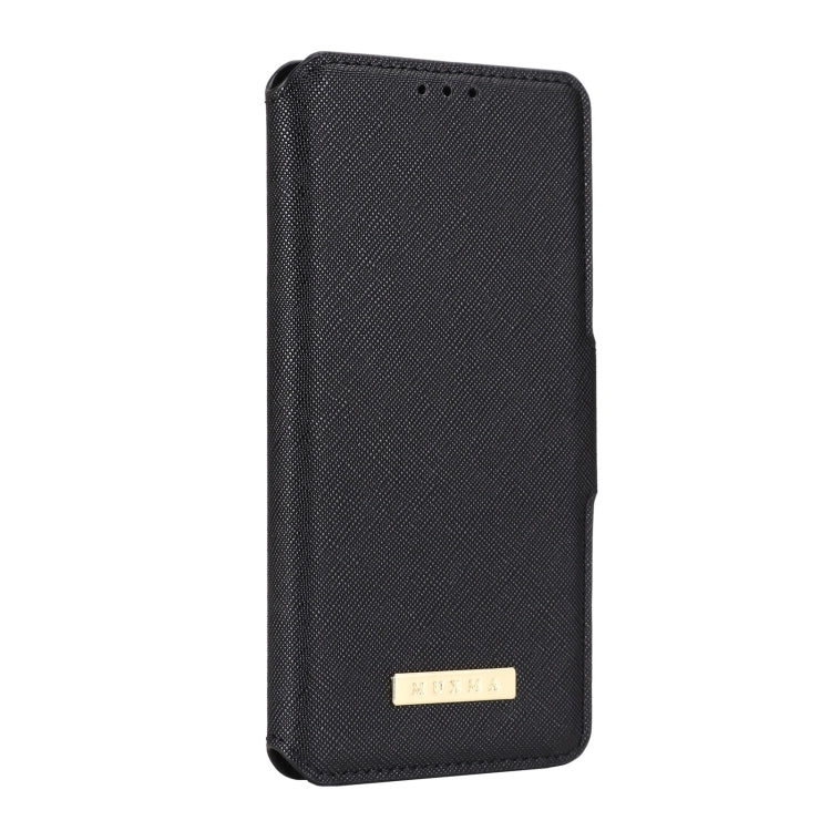 For Honor 50 MUXMA MX115 Cross Texture Oil Edge Flip Leather Phone Case