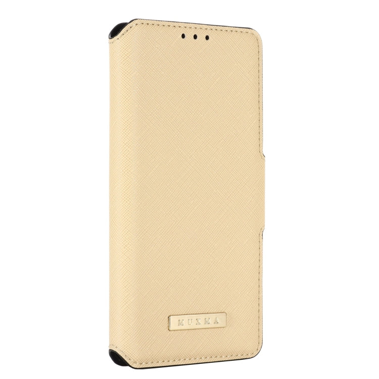 For Honor 50 MUXMA MX115 Cross Texture Oil Edge Flip Leather Phone Case