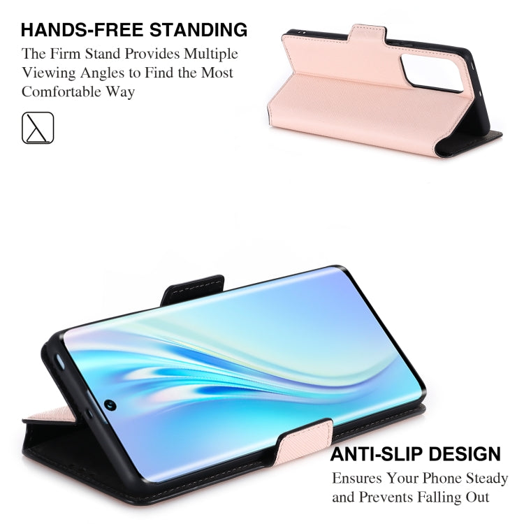 For Honor V40 5G MUXMA MX115 Cross Texture Oil Edge Flip Leather Phone Case