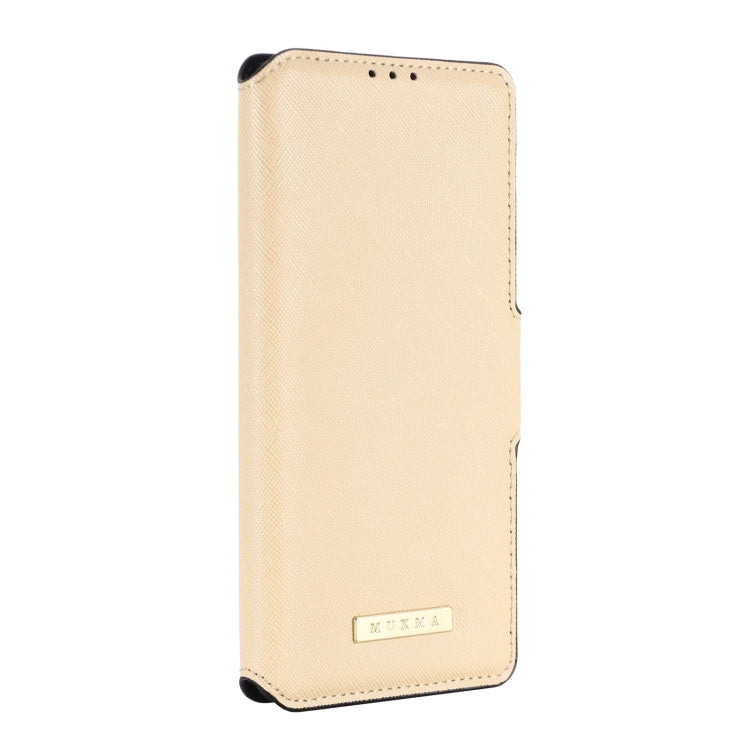 For Honor V40 5G MUXMA MX115 Cross Texture Oil Edge Flip Leather Phone Case