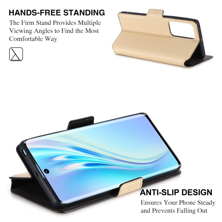 For Honor V40 5G MUXMA MX115 Cross Texture Oil Edge Flip Leather Phone Case