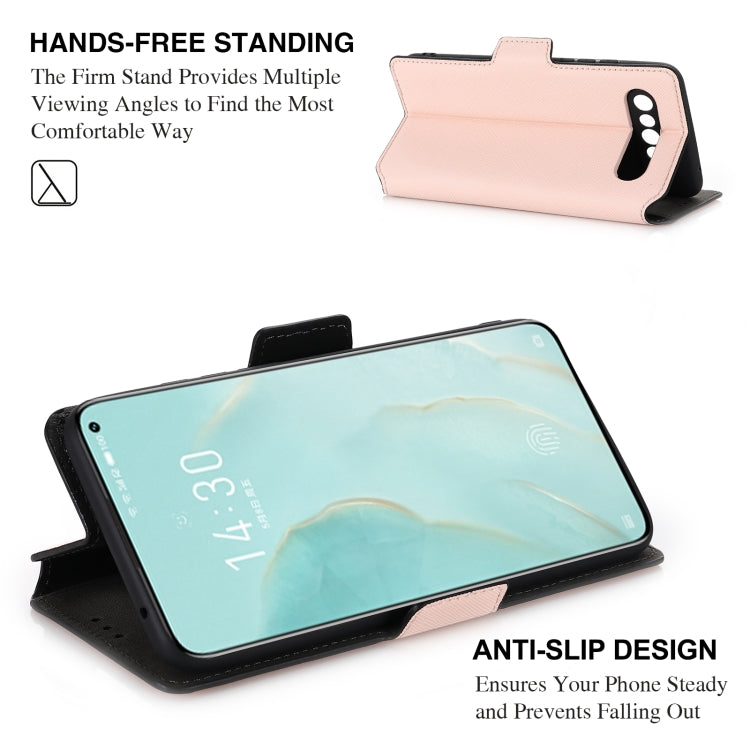 For Meizu 17 / 17 Pro MUXMA MX115 Cross Texture Oil Edge Flip Leather Phone Case