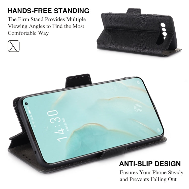 For Meizu 17 / 17 Pro MUXMA MX115 Cross Texture Oil Edge Flip Leather Phone Case