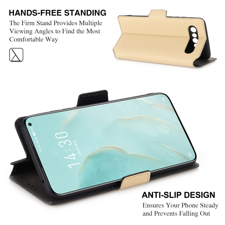 For Meizu 17 / 17 Pro MUXMA MX115 Cross Texture Oil Edge Flip Leather Phone Case