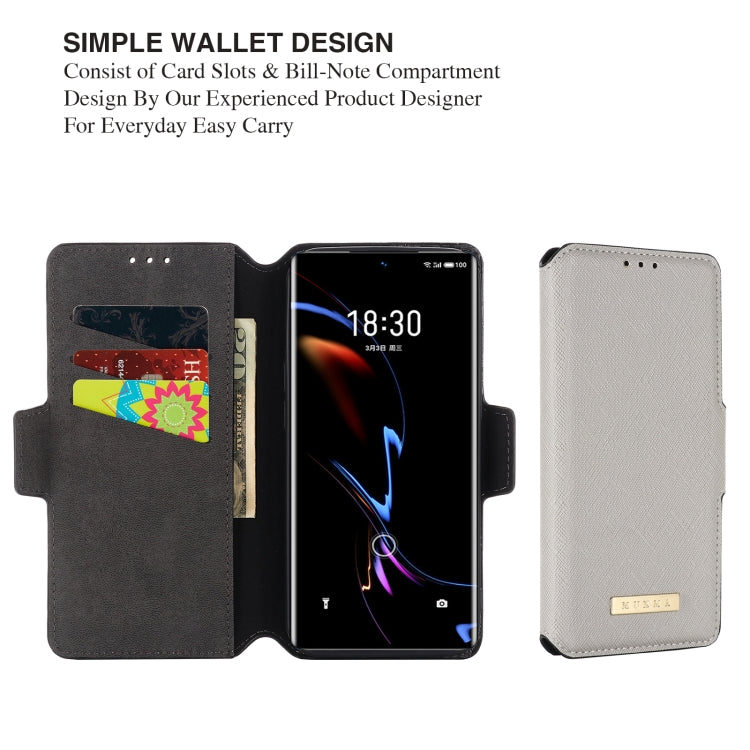 For Meizu 18 Pro MUXMA MX115 Cross Texture Oil Edge Flip Leather Phone Case