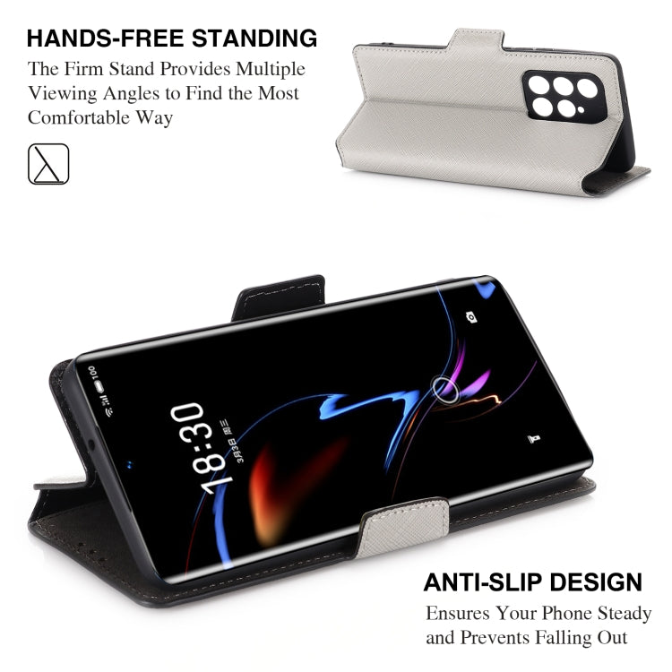 For Meizu 18 Pro MUXMA MX115 Cross Texture Oil Edge Flip Leather Phone Case