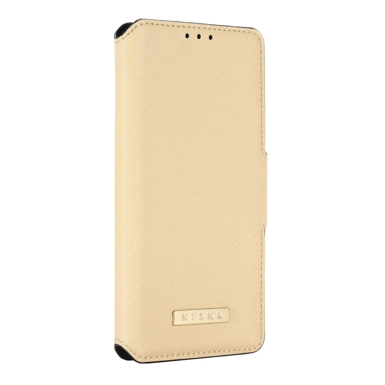 For Meizu 18 Pro MUXMA MX115 Cross Texture Oil Edge Flip Leather Phone Case