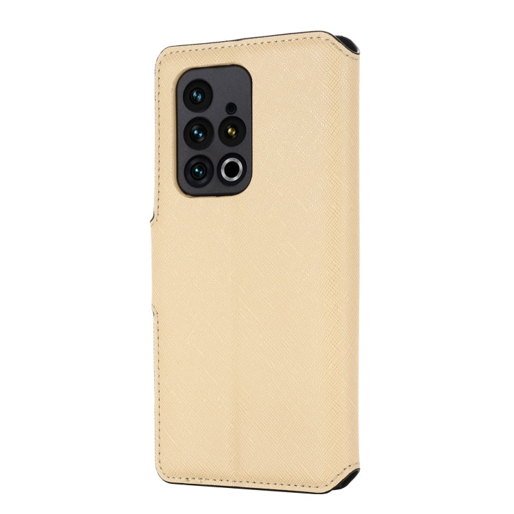 For Meizu 18 Pro MUXMA MX115 Cross Texture Oil Edge Flip Leather Phone Case