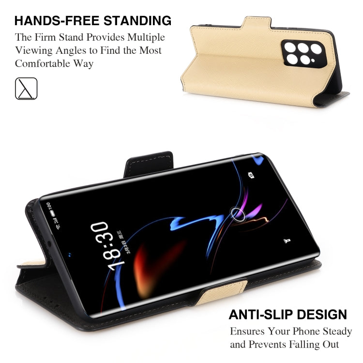 For Meizu 18 Pro MUXMA MX115 Cross Texture Oil Edge Flip Leather Phone Case