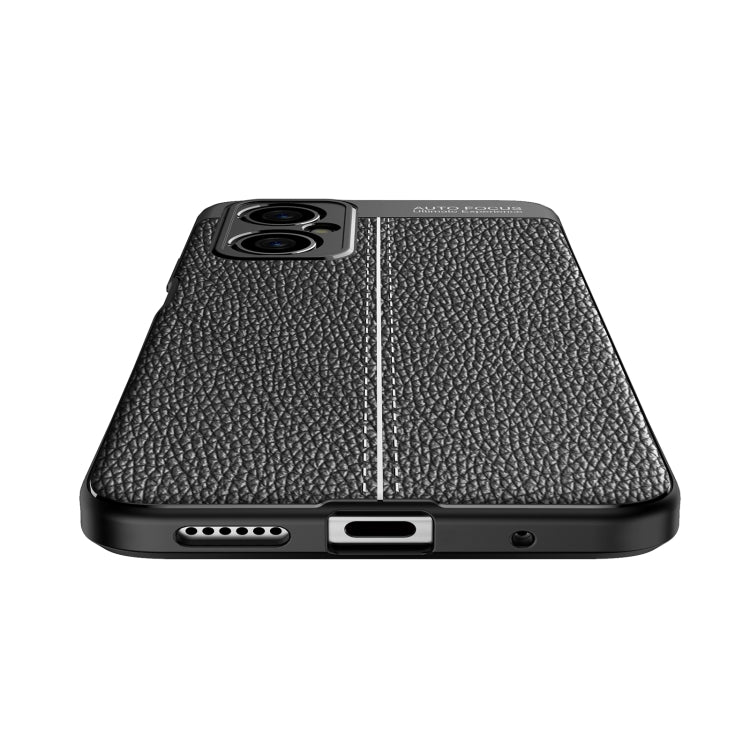 For Xiaomi Poco M4 5G Litchi Texture TPU Phone Case