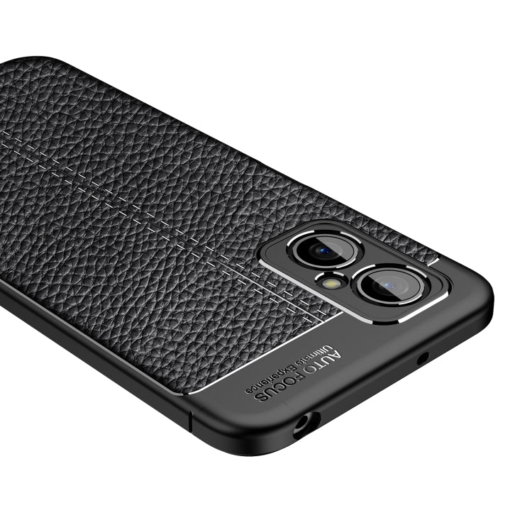 For Xiaomi Poco M4 5G Litchi Texture TPU Phone Case