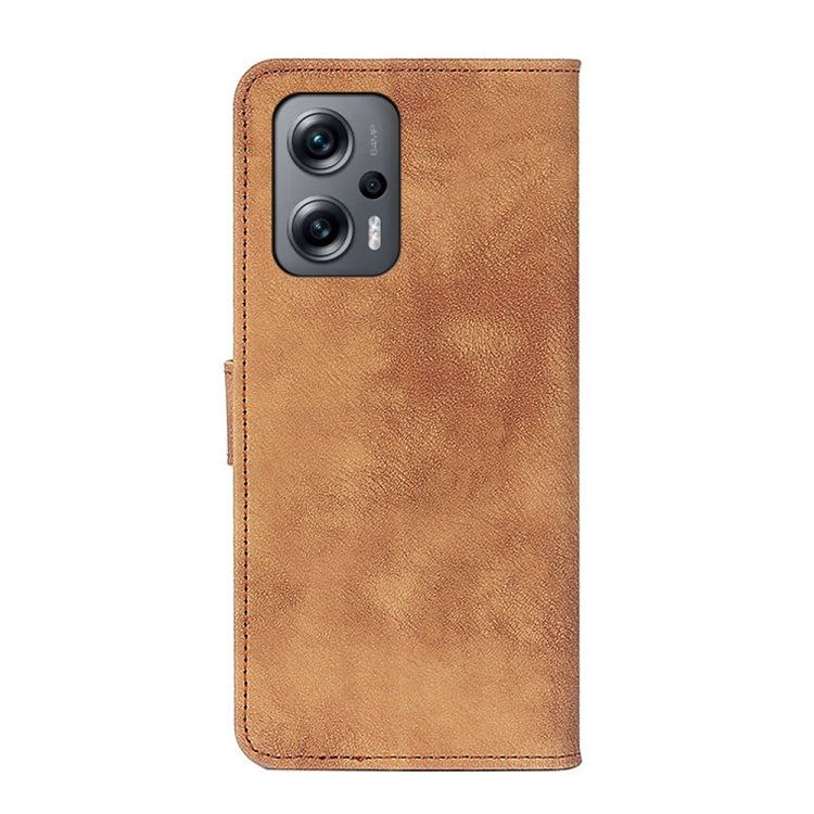 For Xiaomi Redmi Note 11T Pro Antelope Texture Magnetic Buckle Flip Leather Phone Case
