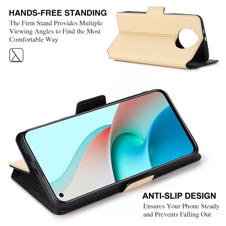 For Xiaomi Redmi Note 9 5G / 9T 5G MUXMA MX115 Cross Texture Oil Edge Flip Leather Phone Case