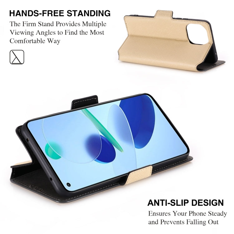 For Xiaomi Mi 11 Lite 5G MUXMA MX115 Cross Texture Oil Edge Flip Leather Phone Case