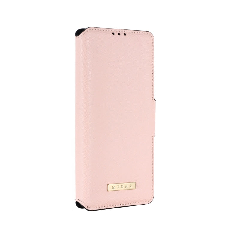 For Xiaomi Mi 11 Ultra MUXMA MX115 Cross Texture Oil Edge Flip Leather Phone Case