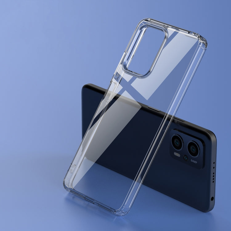 For Xiaomi Redmi Note 11T Pro Ice Crystal PC + TPU Phone Case