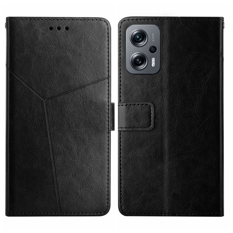 For Xiaomi Poco X4 GT Y Stitching Horizontal Flip Leather Phone Case