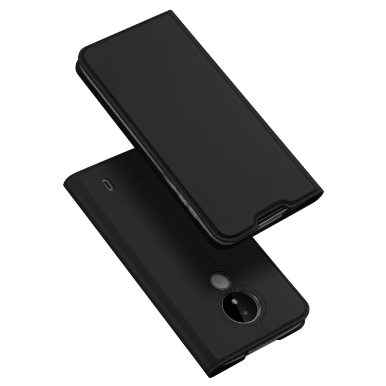 For Nokia C21 DUX DUCIS Skin Pro Series PU + TPU Leather Phone Case