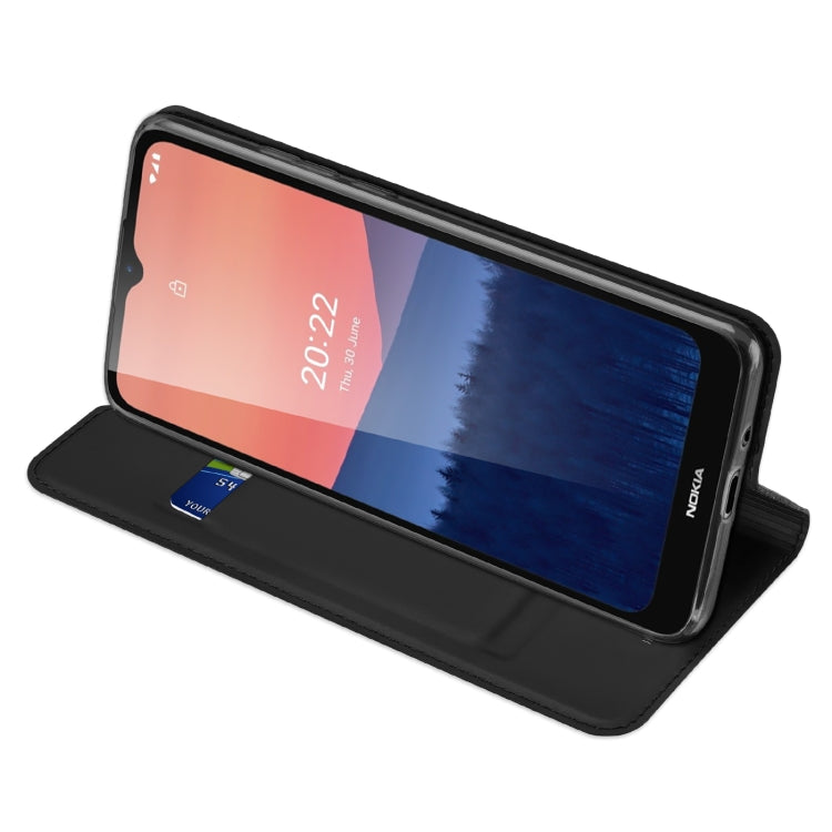 For Nokia C21 DUX DUCIS Skin Pro Series PU + TPU Leather Phone Case