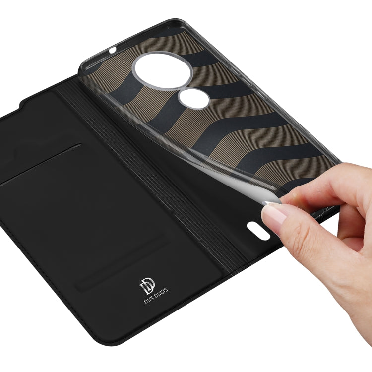 For Nokia C21 DUX DUCIS Skin Pro Series PU + TPU Leather Phone Case