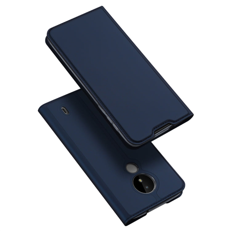 For Nokia C21 DUX DUCIS Skin Pro Series PU + TPU Leather Phone Case