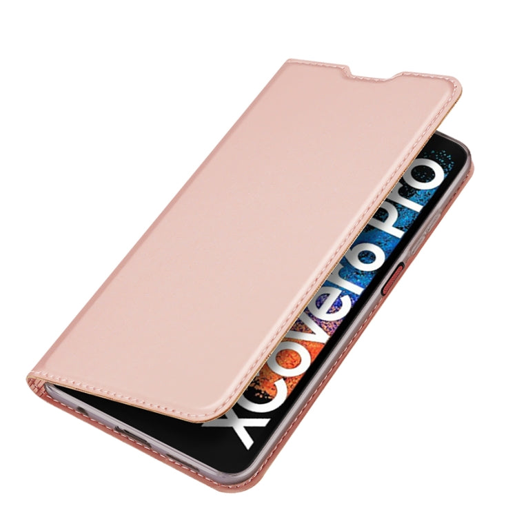 For Samsung Galaxy Xcover6 Pro DUX DUCIS Skin Pro Series Flip Leather Phone Case