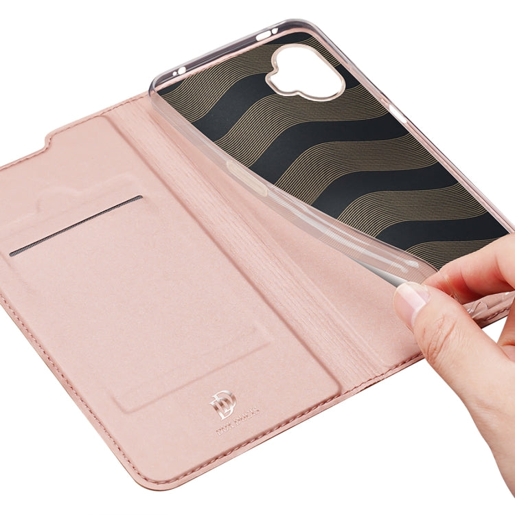 For Samsung Galaxy Xcover6 Pro DUX DUCIS Skin Pro Series Flip Leather Phone Case