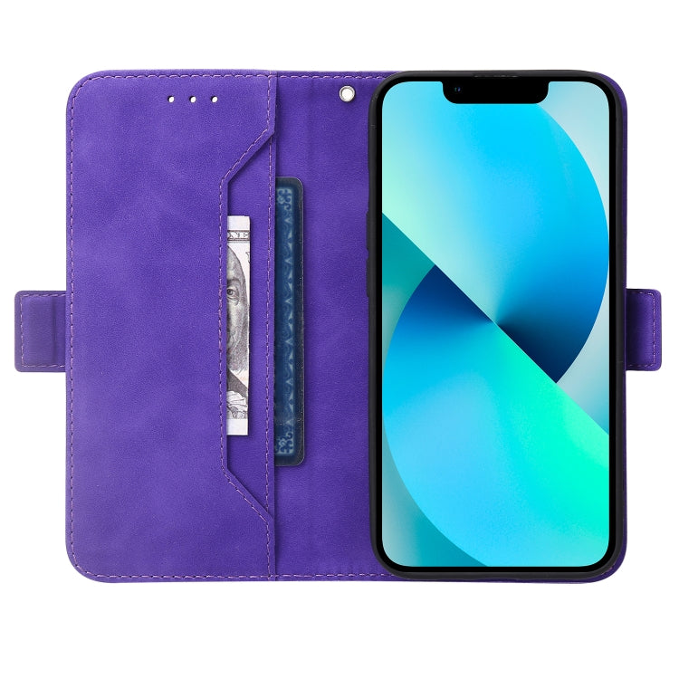 For iPhone X / XS RFID Geometric Line Flip Leather Phone Case