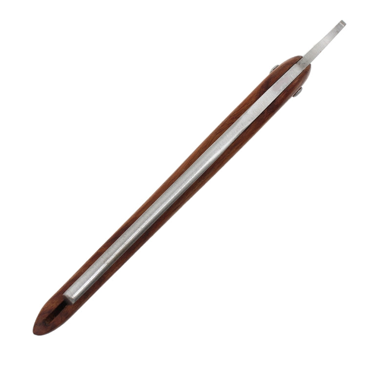 Z-4 Straight Swing Lock Razor Folding Shaving Shaver Beard Cutter(Ship Shape Walnut Color)