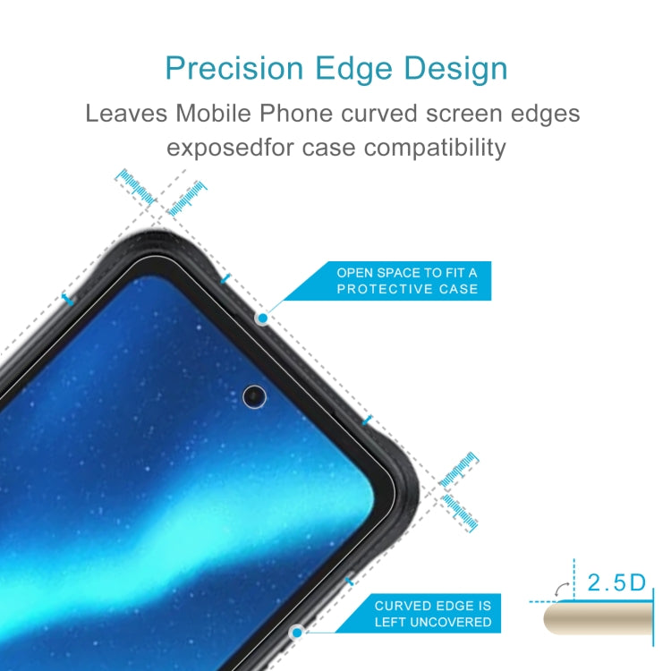 10 PCS 0.26mm 9H 2.5D Tempered Glass Film For Umidigi Bison 2
