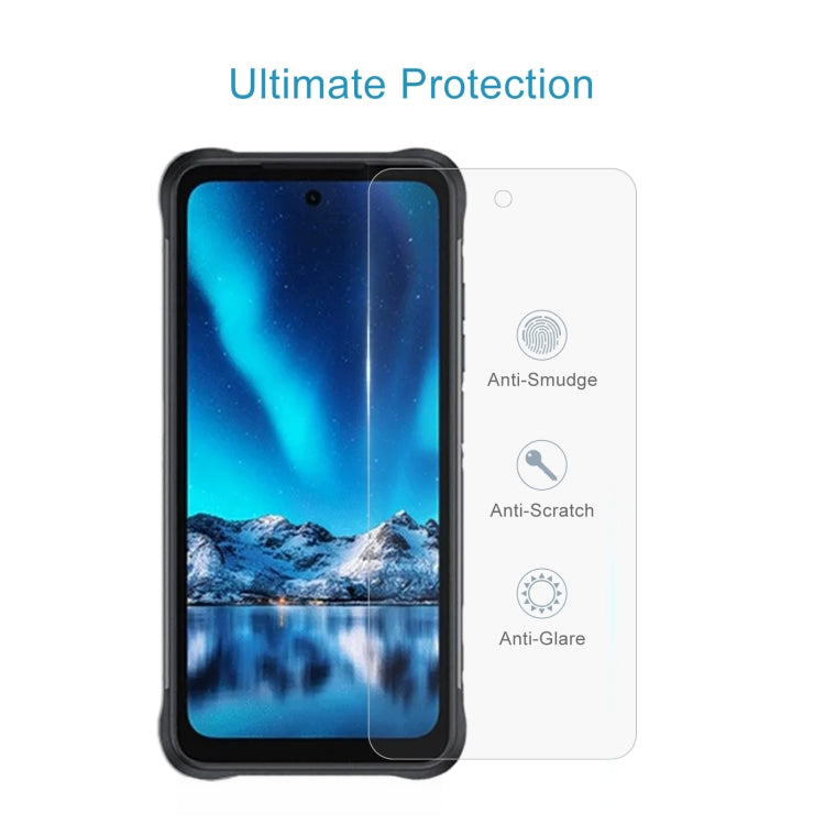 50 PCS 0.26mm 9H 2.5D Tempered Glass Film For Umidigi Bison 2 Pro