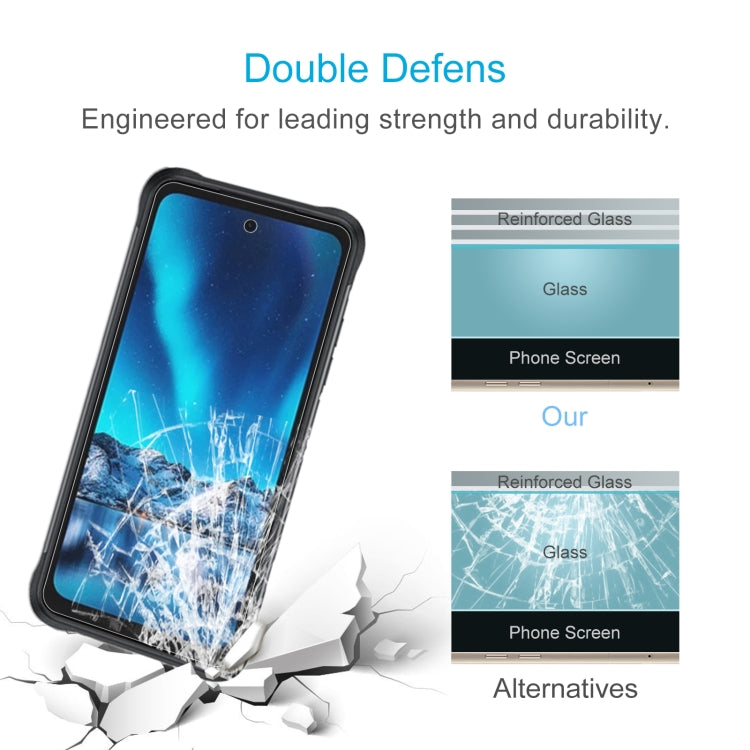 50 PCS 0.26mm 9H 2.5D Tempered Glass Film For Umidigi Bison 2 Pro