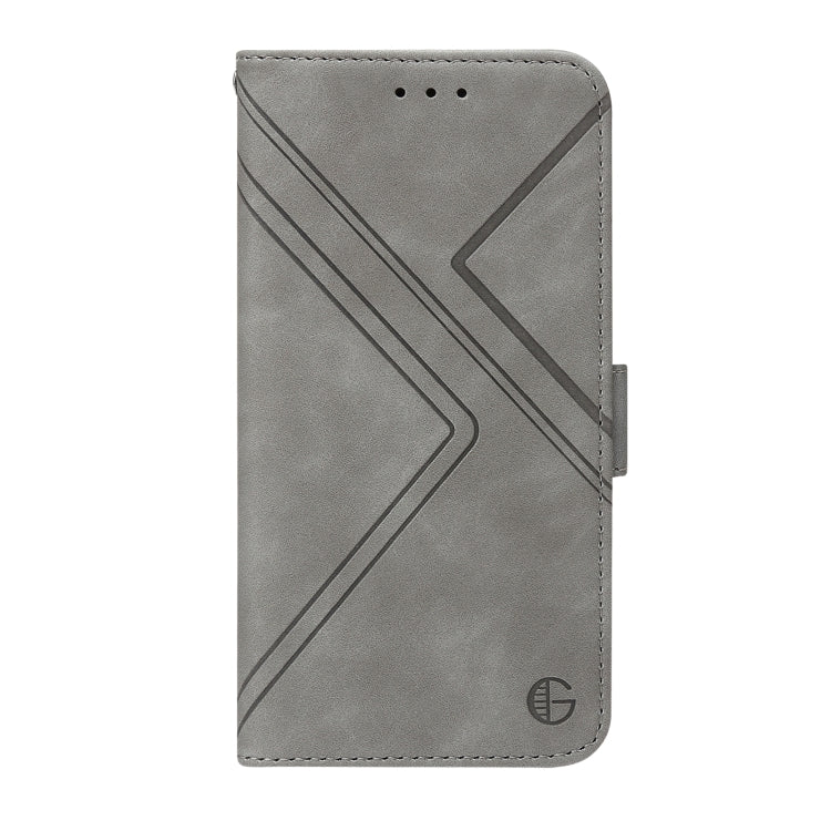 For Samsung Galaxy S20 FE RFID Geometric Line Flip Leather Phone Case
