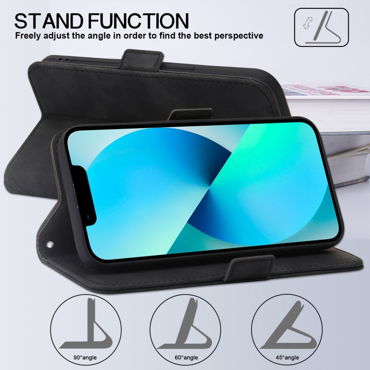 For Samsung Galaxy A33 5G RFID Geometric Line Flip Leather Phone Case