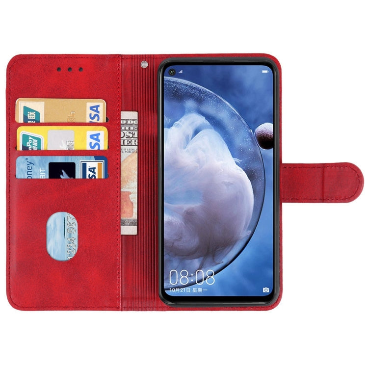 For Huawei nova 5z Leather Phone Case