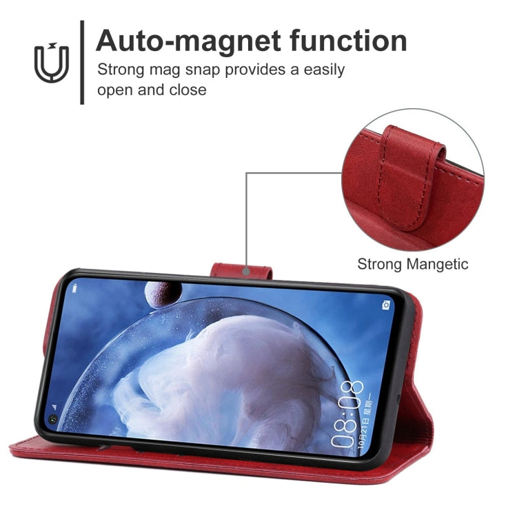 For Huawei nova 5z Leather Phone Case