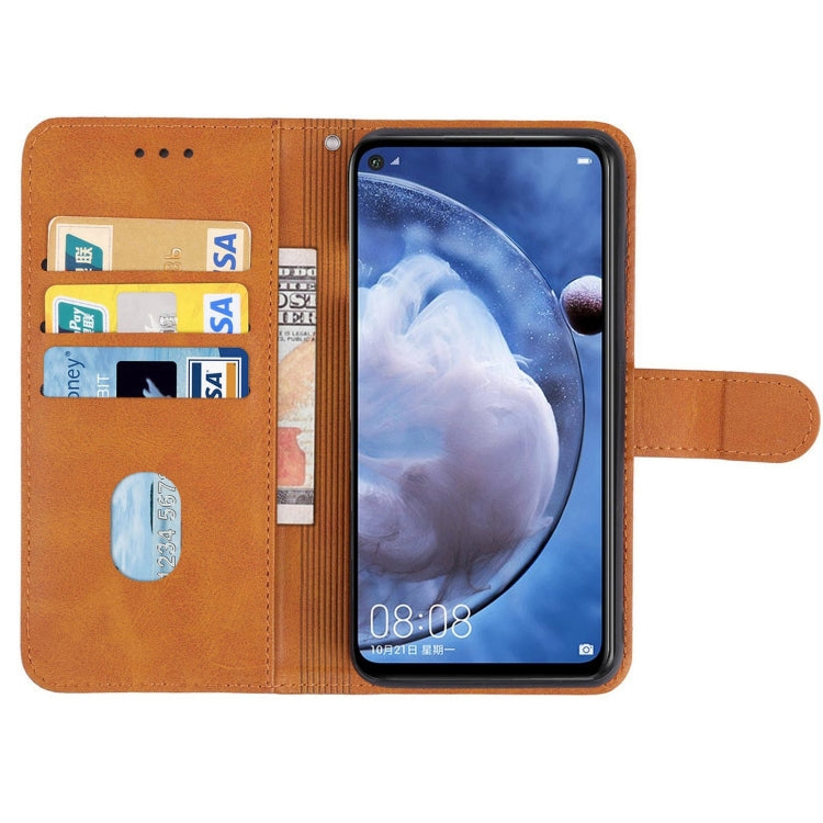 For Huawei nova 5z Leather Phone Case