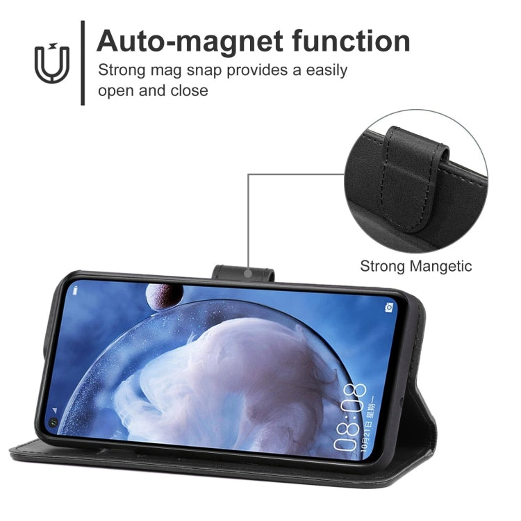 For Huawei nova 5z Leather Phone Case
