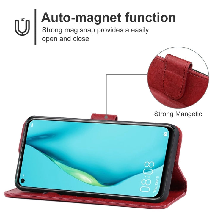 For Huawei P40 Lite / nova 6 SE / nova 7i Leather Phone Case