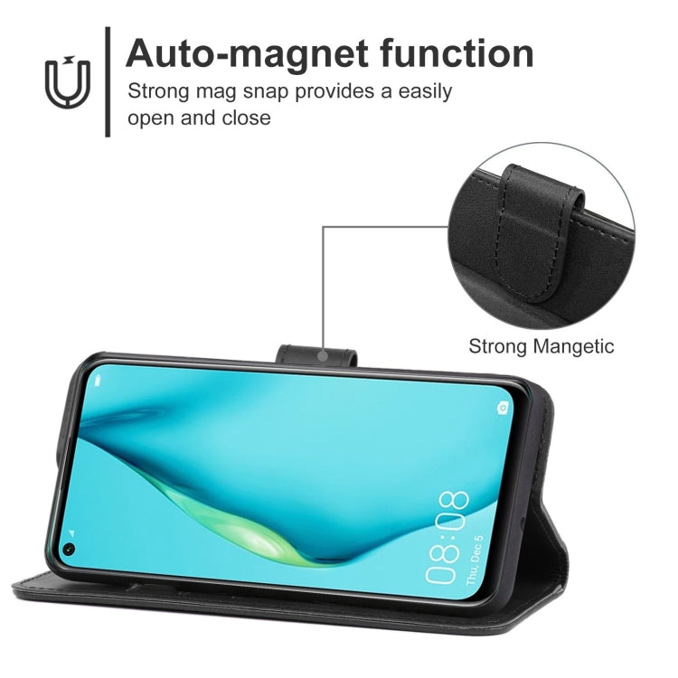 For Huawei P40 Lite / nova 6 SE / nova 7i Leather Phone Case