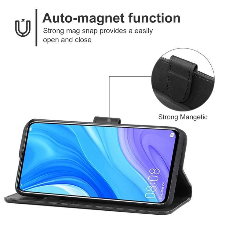For Huawei Y9s Leather Phone Case