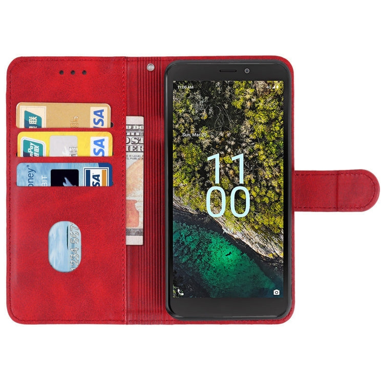 For Nokia C100 Leather Phone Case