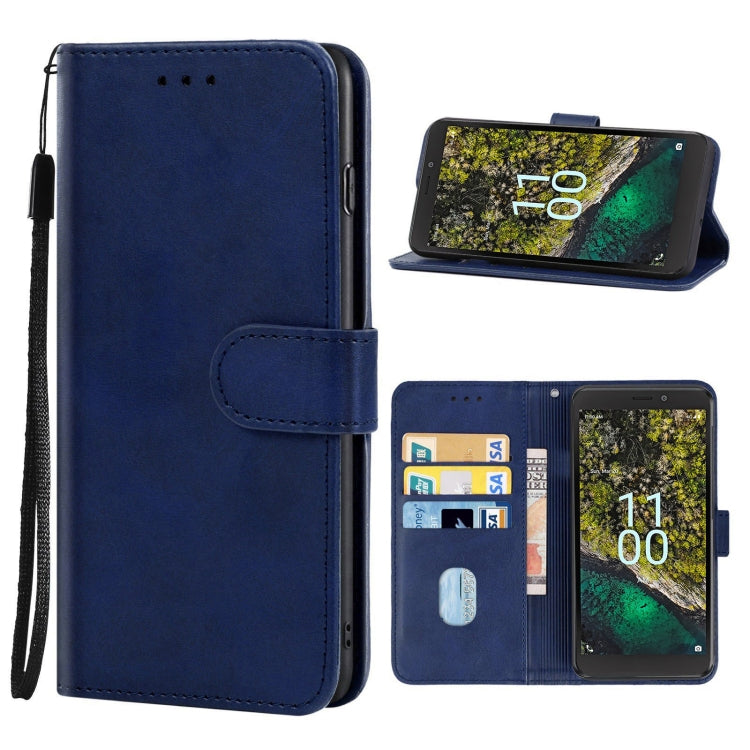 For Nokia C100 Leather Phone Case