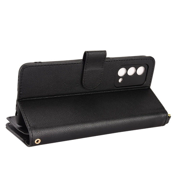 For OPPO Realme GT Master / K9 Litchi Texture Zipper Leather Phone Case