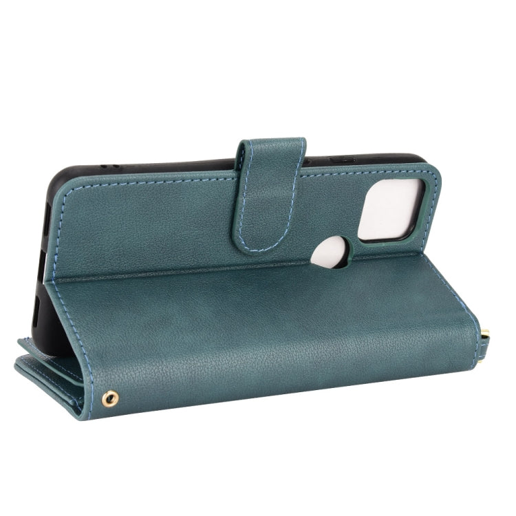 For Google Pixel 5a 5G Litchi Texture Zipper Leather Phone Case