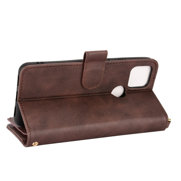 For Google Pixel 5a 5G Litchi Texture Zipper Leather Phone Case