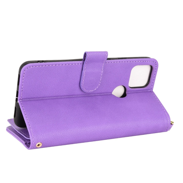 For Google Pixel 5a 5G Litchi Texture Zipper Leather Phone Case