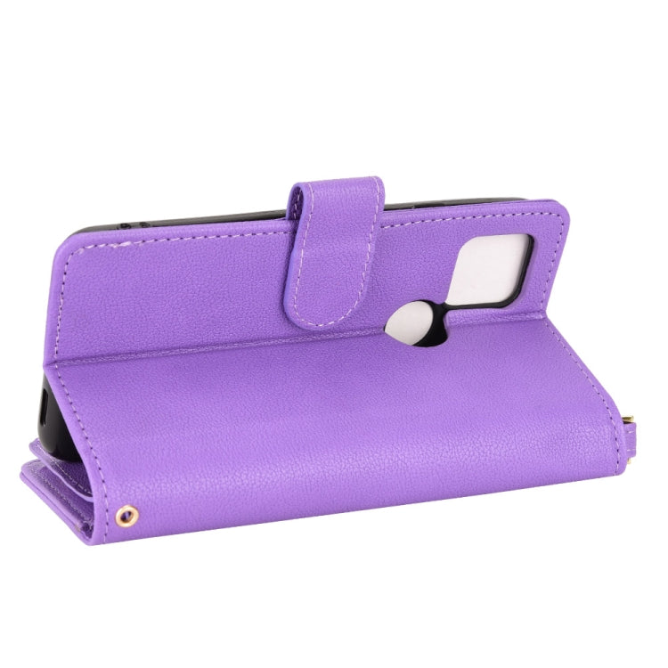 For Google Pixel 5 5G Litchi Texture Zipper Leather Phone Case
