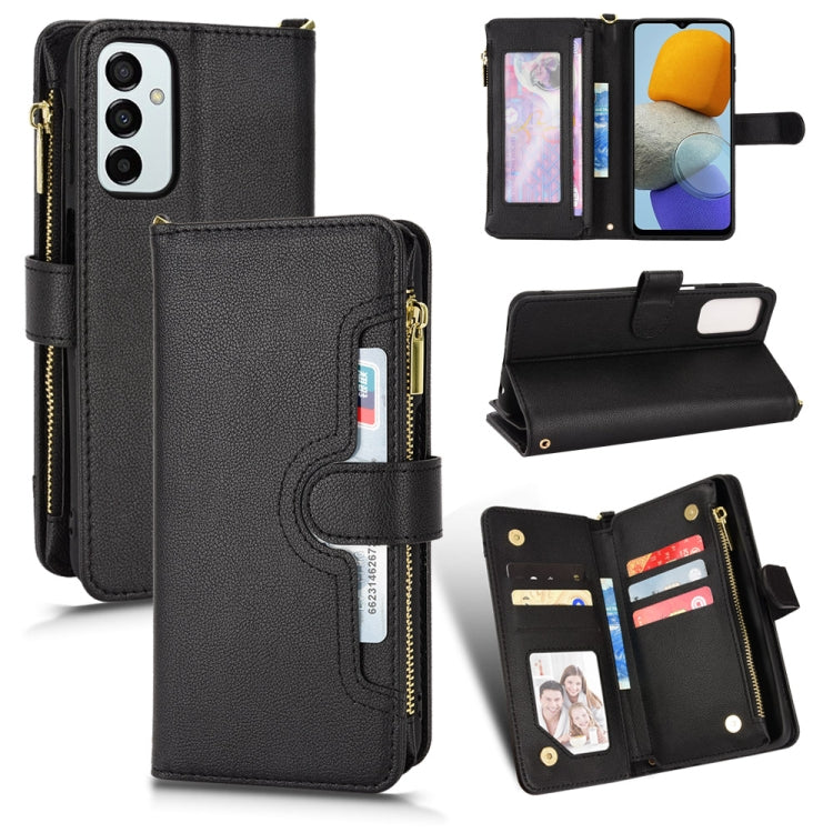 For Samsung Galaxy M23 5G / F23 5G Litchi Texture Zipper Leather Phone Case
