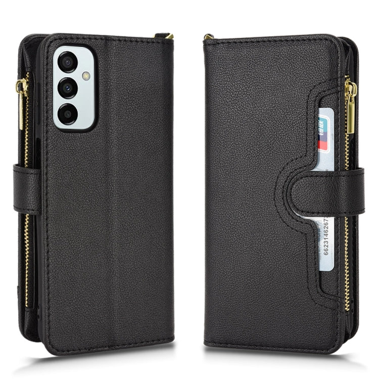 For Samsung Galaxy M23 5G / F23 5G Litchi Texture Zipper Leather Phone Case